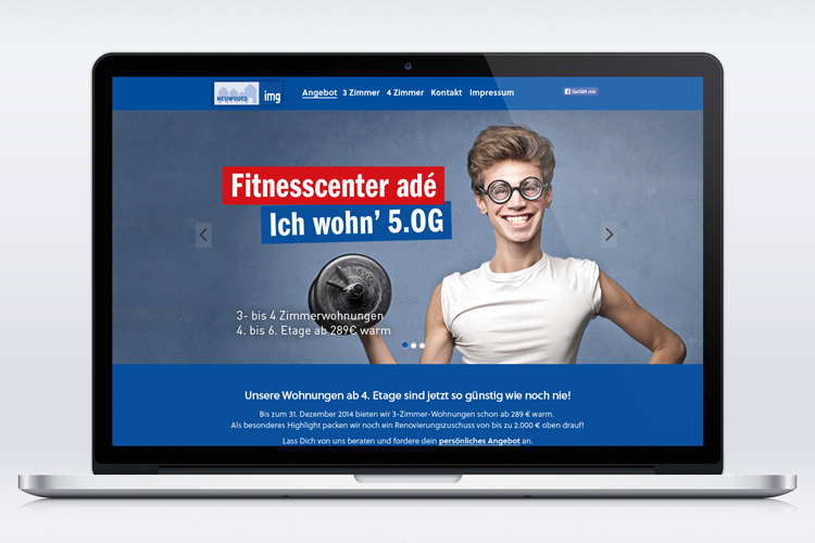 13&deg; Crossmedia Agentur - Neuwoges Oben Wohnen