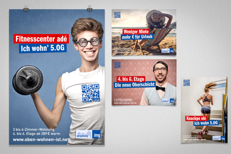 13&deg; Crossmedia Agentur - Neuwoges Oben Wohnen