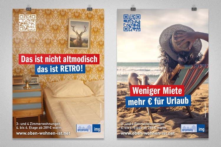 13&deg; Crossmedia Agentur - Neuwoges Oben Wohnen