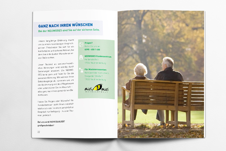 13&deg; Crossmedia Agentur - Neuwoges SeniorenWohnen