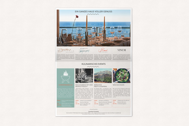 13&deg; Crossmedia Agentur - Strandhotel Ostseeblick