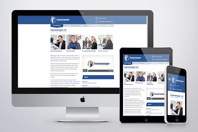 13&deg; Crossmedia Agentur - hausmanager 2.0