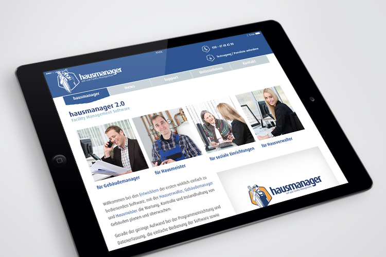 13&deg; Crossmedia Agentur - hausmanager 2.0