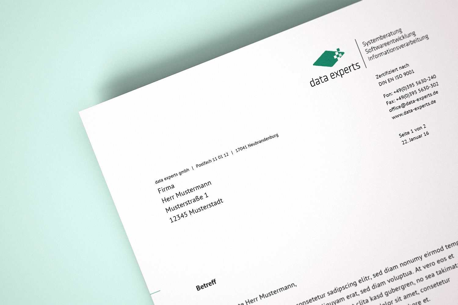 13&deg; Crossmedia Agentur - data experts Branding