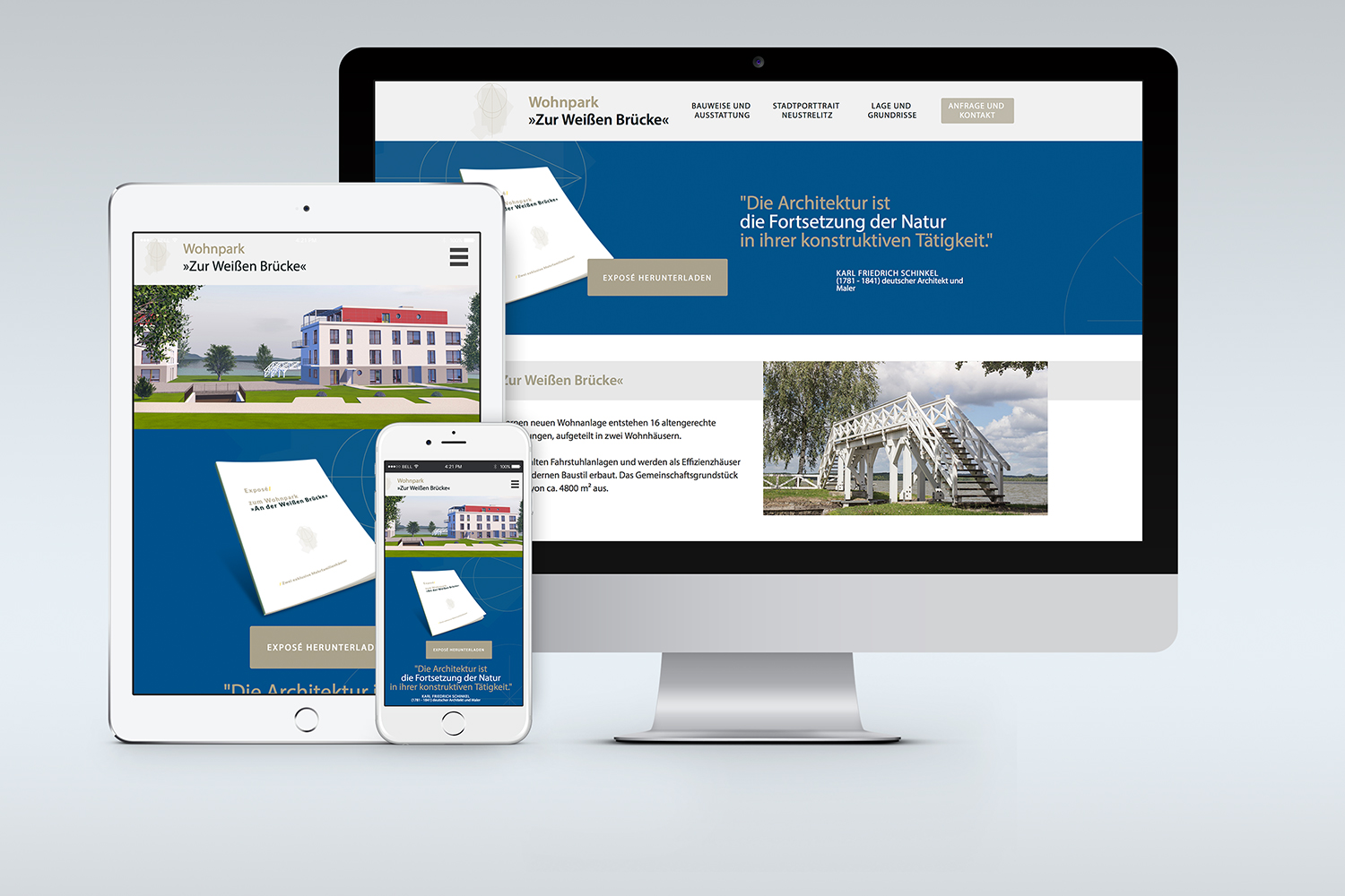 13&deg; Crossmedia Agentur - Wohnpark „Zur weißen Brücke“