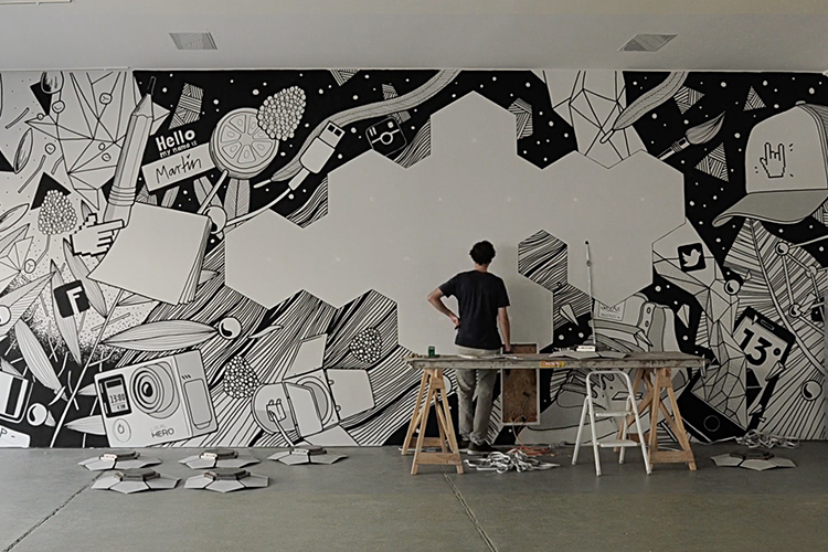 13&deg; Crossmedia Agentur - Medienwand