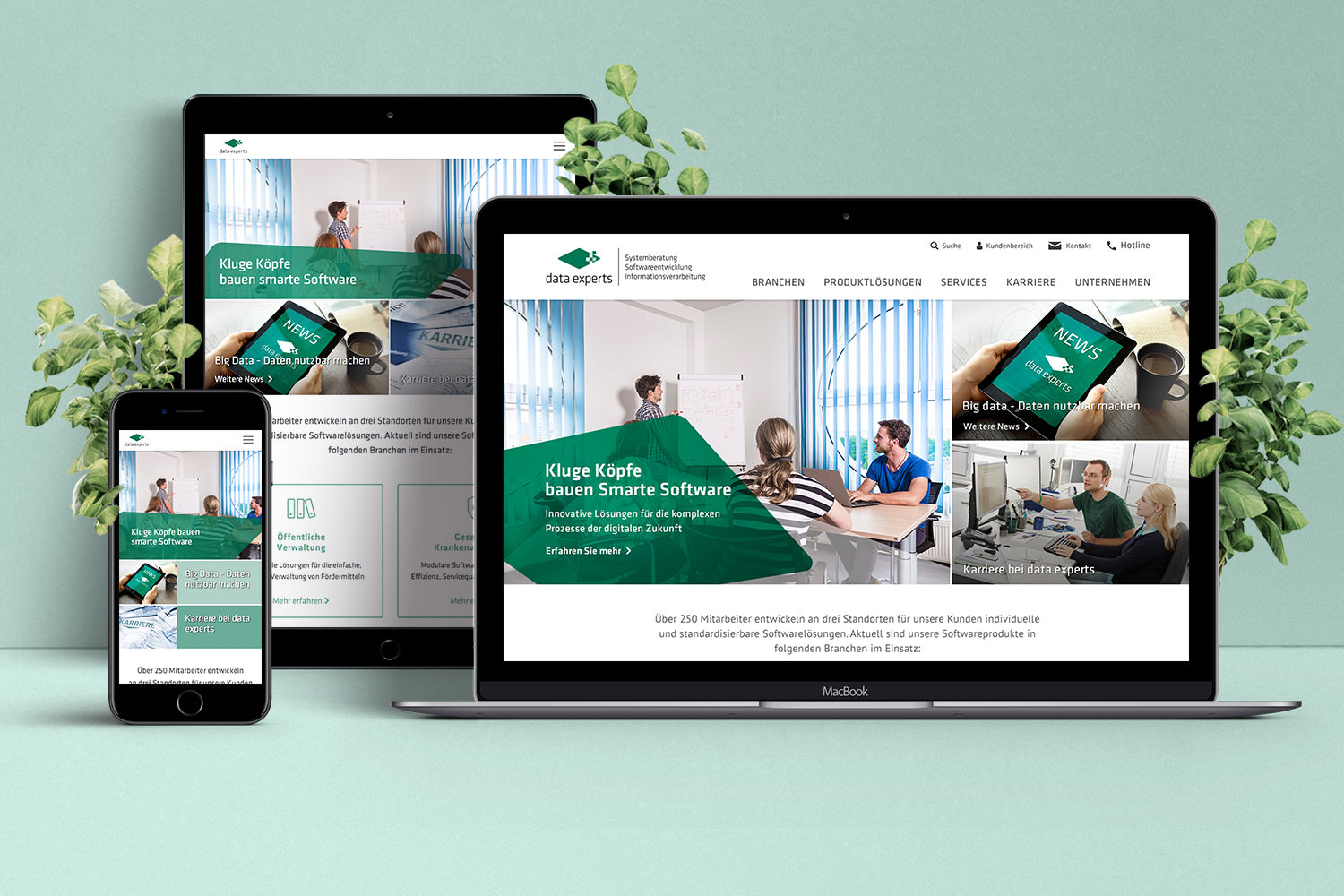 13&deg; Crossmedia Agentur - data experts Website