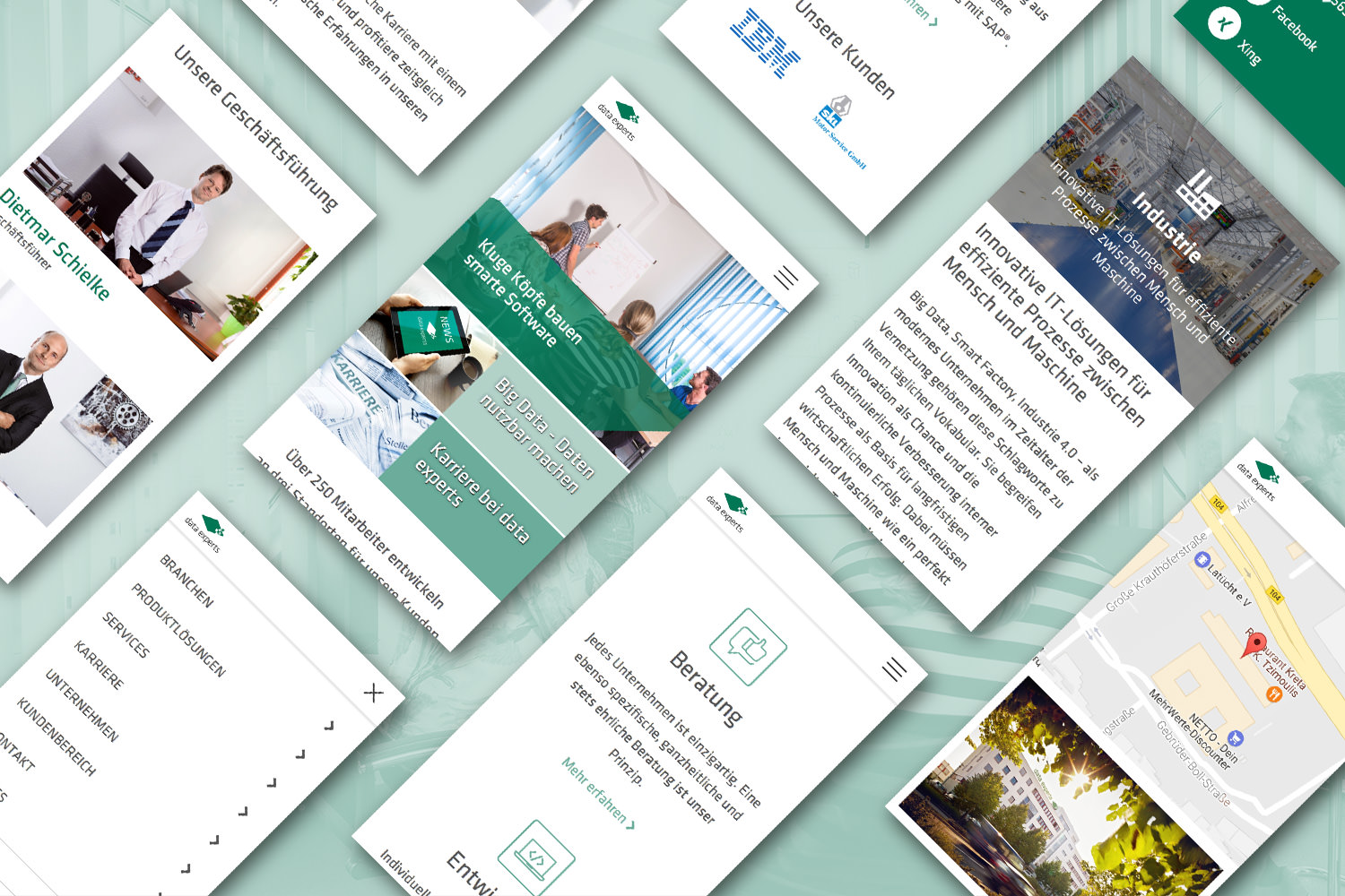 13&deg; Crossmedia Agentur - data experts Website