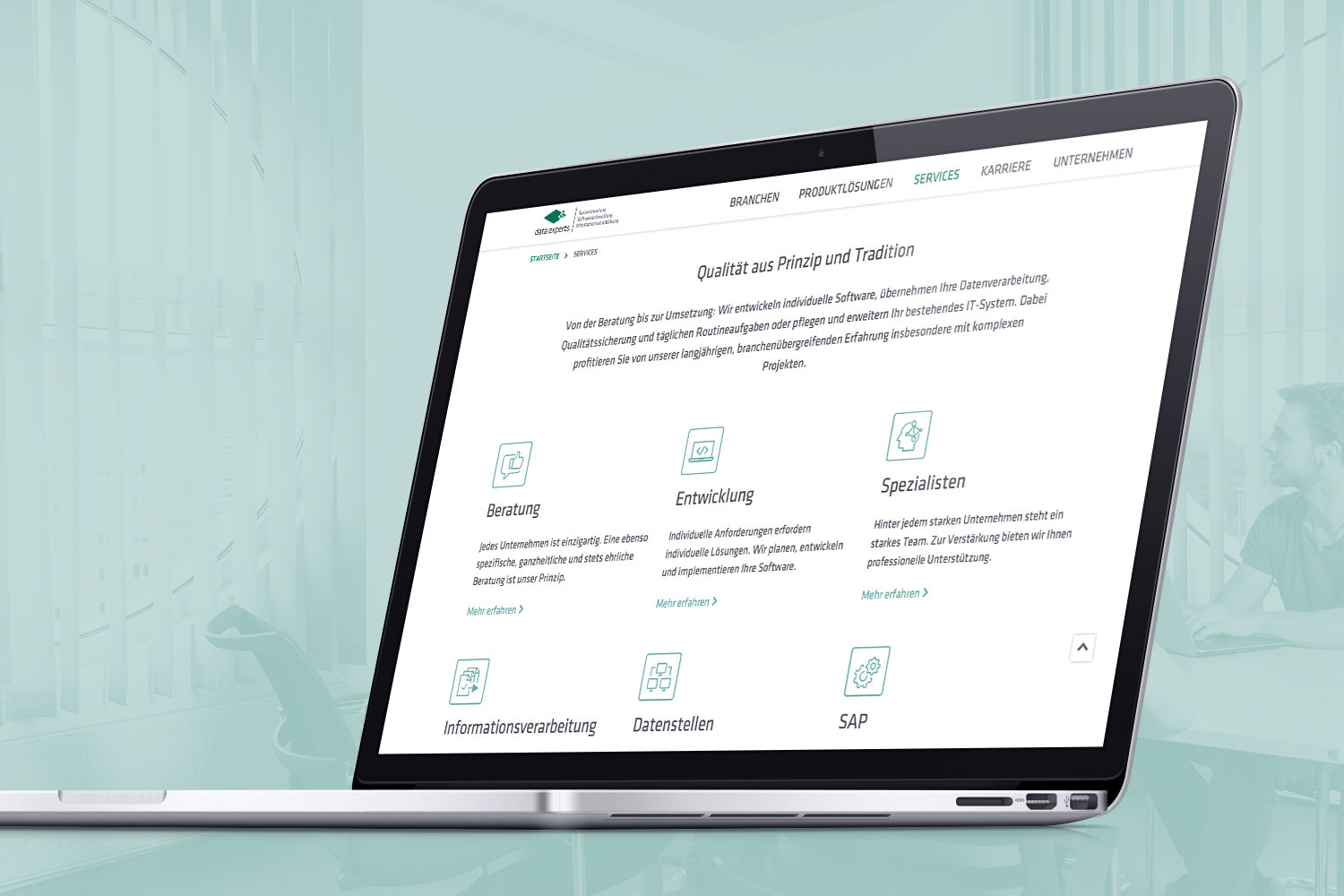 13&deg; Crossmedia Agentur - data experts Website