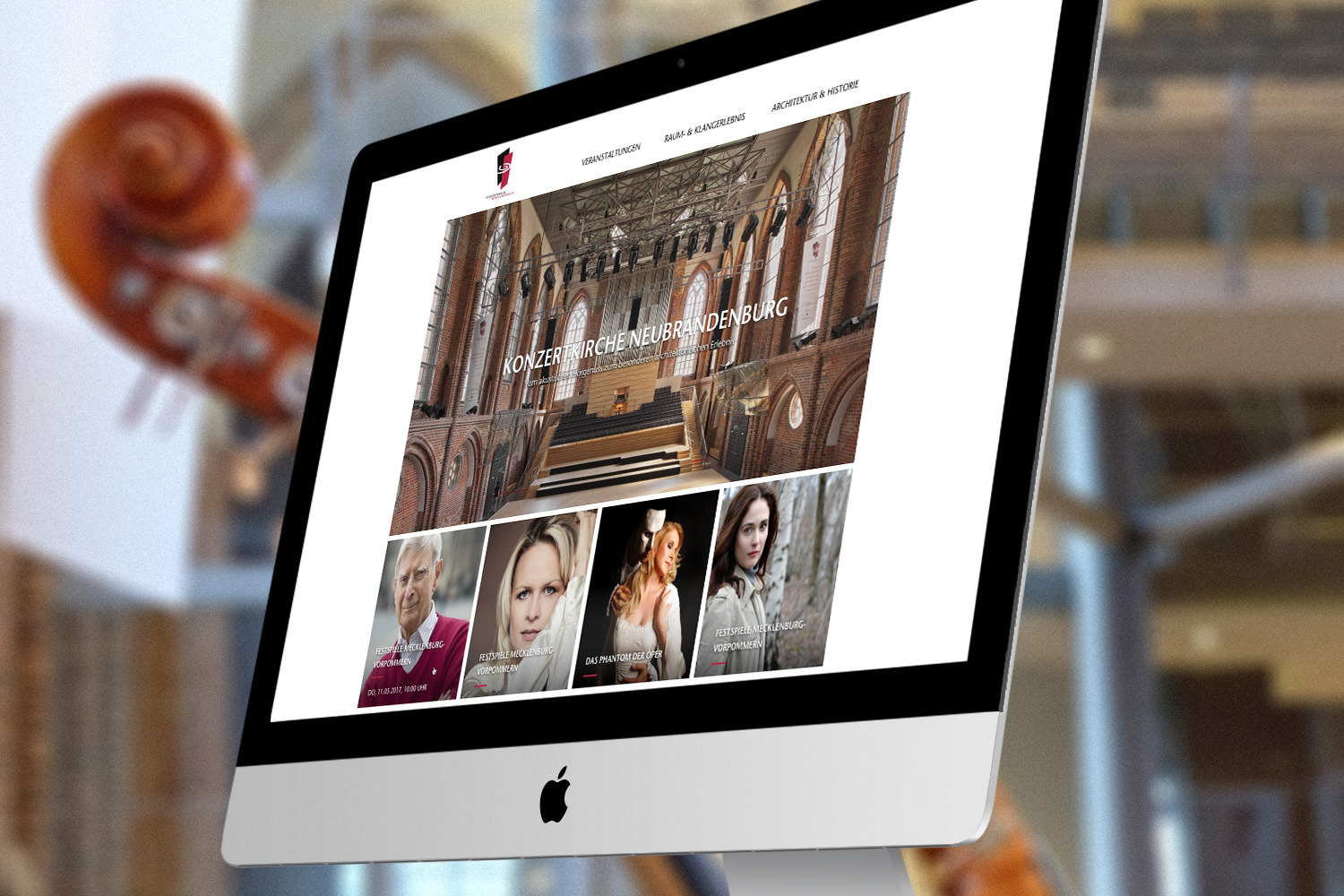 13&deg; Crossmedia Agentur - Konzertkirche Neubrandenburg