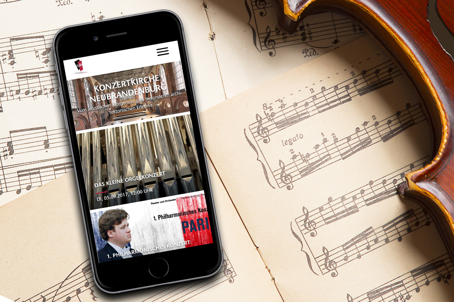 13&deg; Crossmedia Agentur - Konzertkirche Neubrandenburg