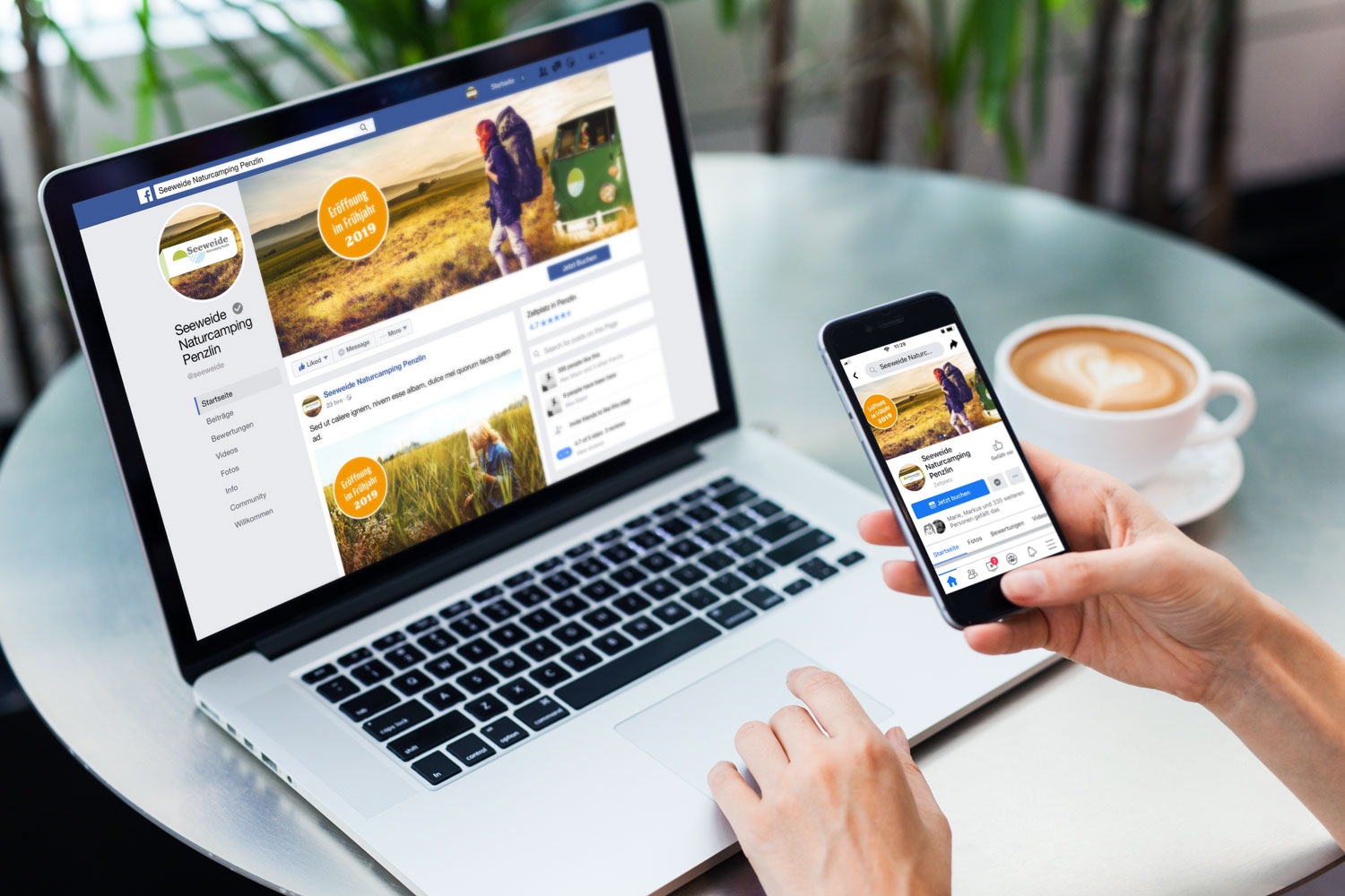 13&deg; Crossmedia Agentur - Seeweide Naturcamping Penzlin