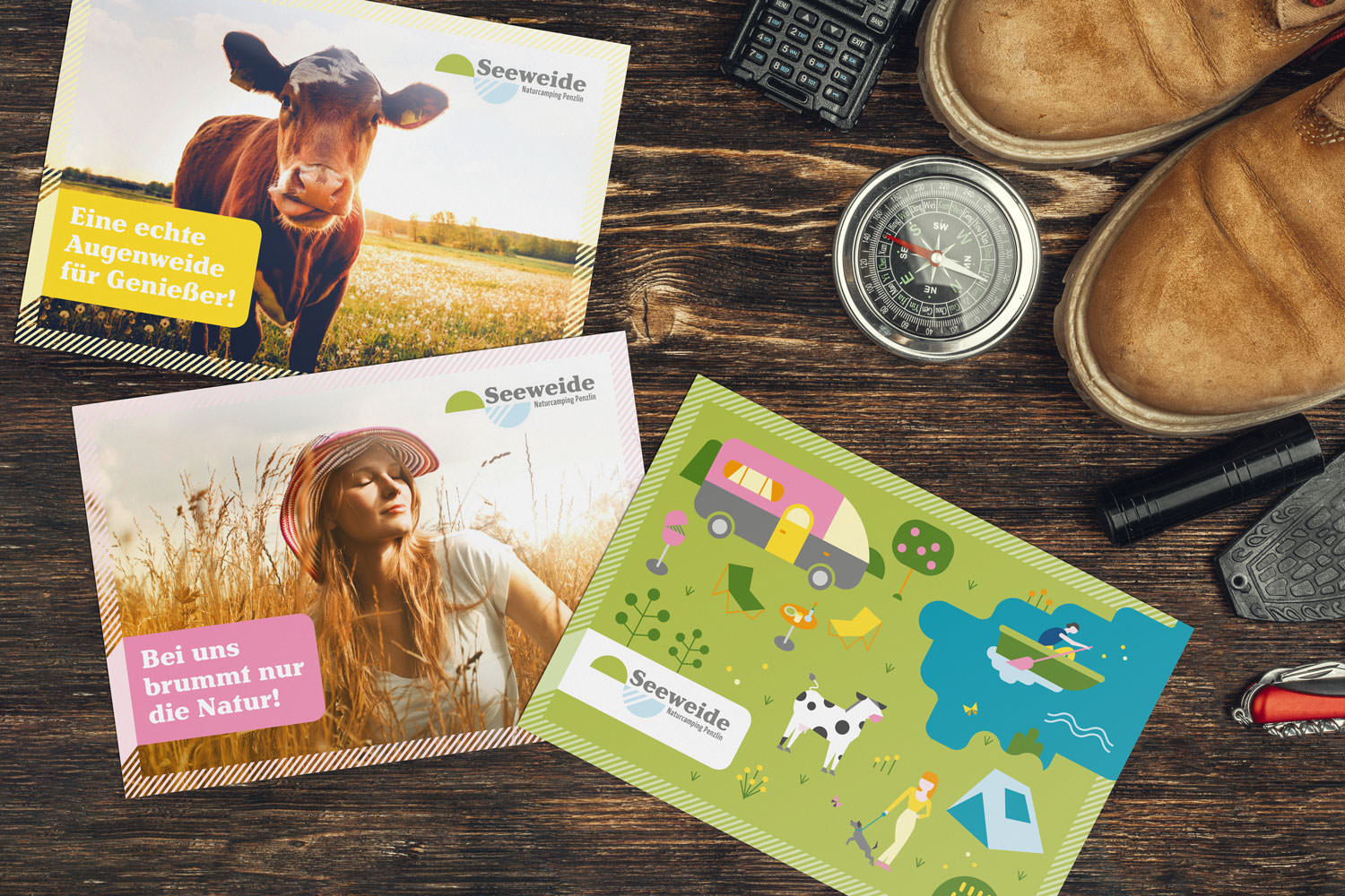 13&deg; Crossmedia Agentur - Seeweide Naturcamping Penzlin