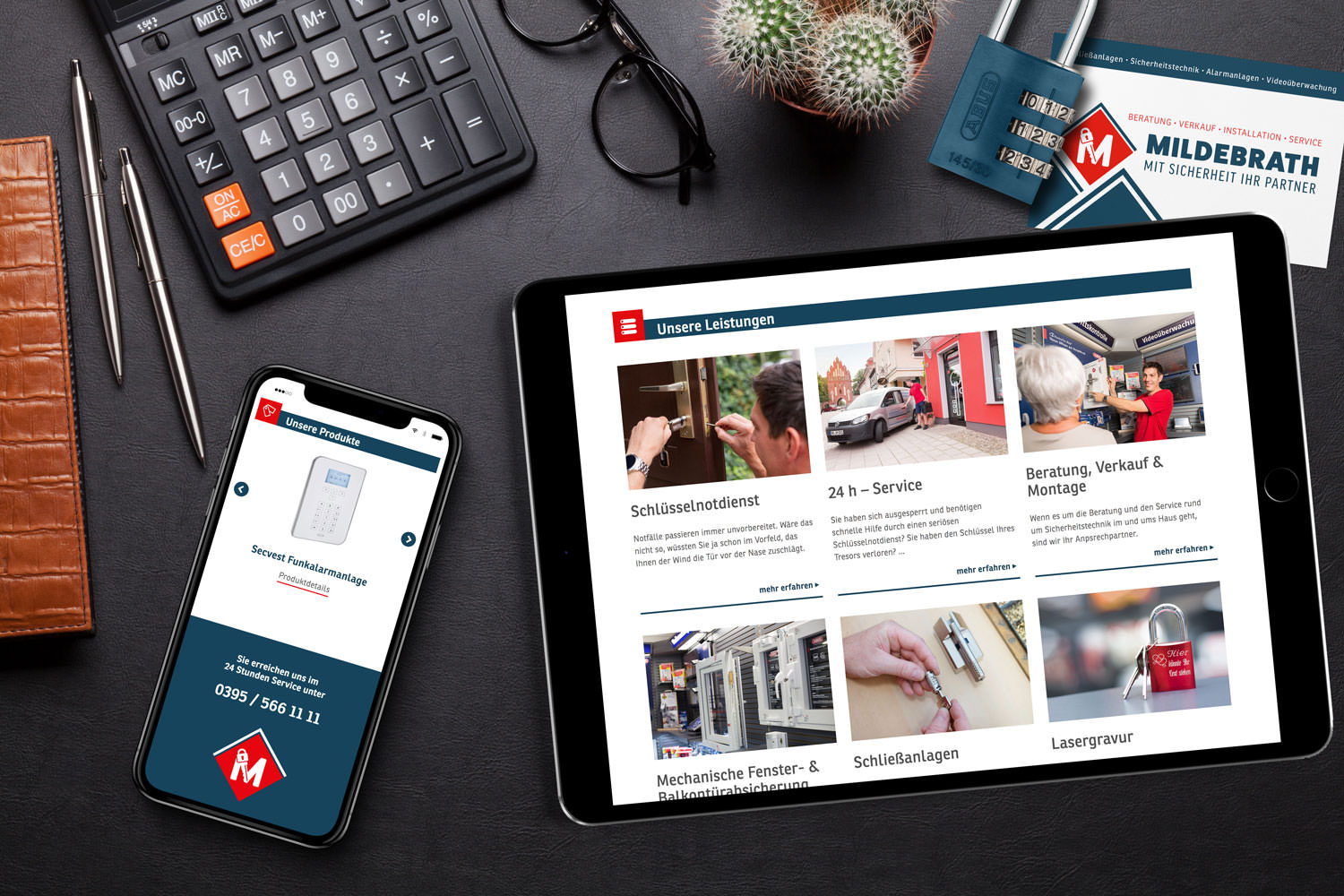 13&deg; Crossmedia Agentur - Schlüsseldienst Mildebrath GmbH