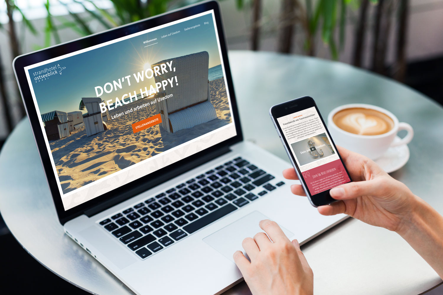 13&deg; Crossmedia Agentur - Strandhotel Ostseeblick